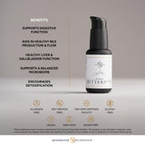 Huile essentielle de genièvre présente dans Bitters No. 9 Quicksilver pour l'équilibre intestinal