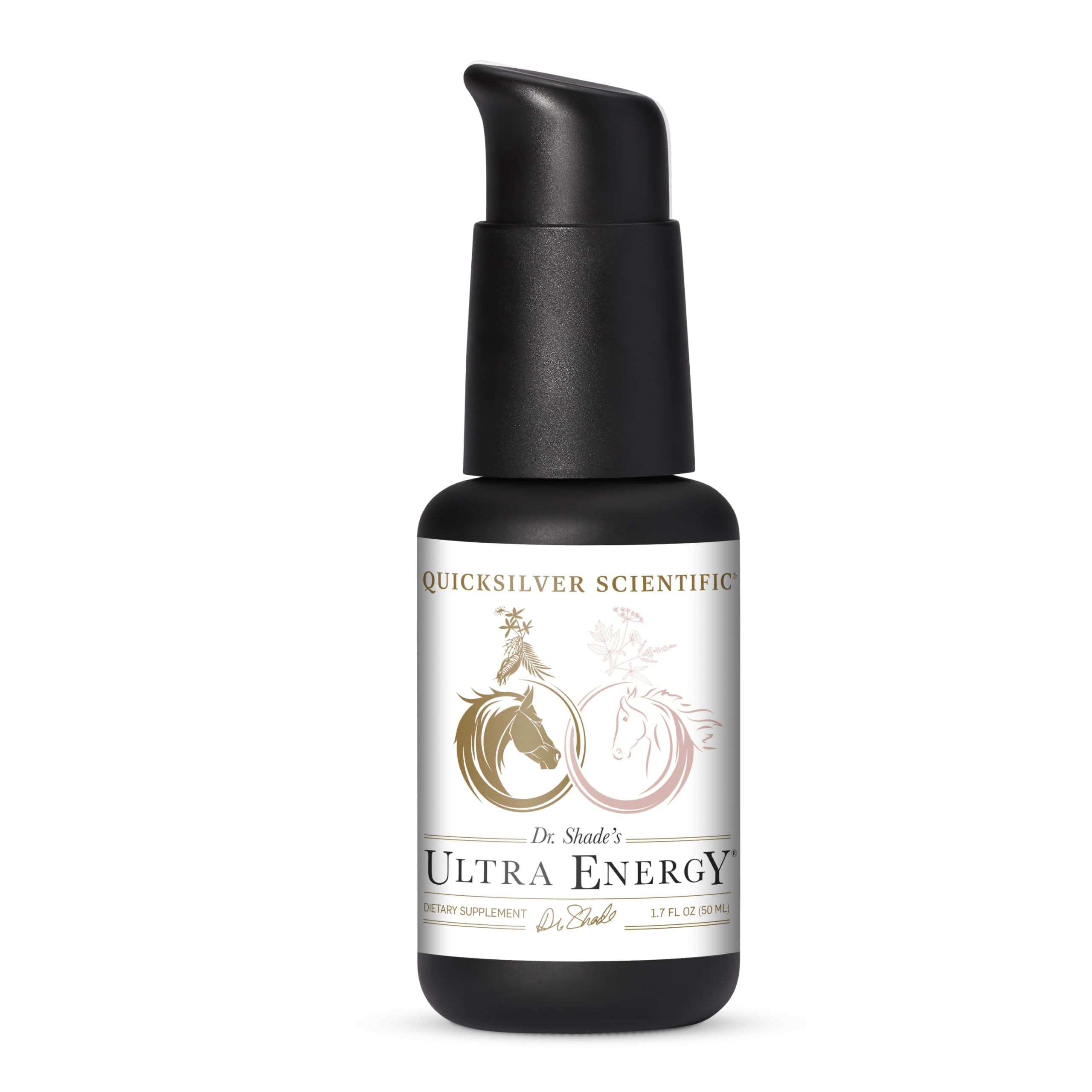 Quicksilver Scientific Ultra Energy en bouteille, soutien adaptogène pour la journée.