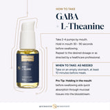 Quicksilver Scientific GABA liposome et L-Theanine - dose pratique, usage nocturne