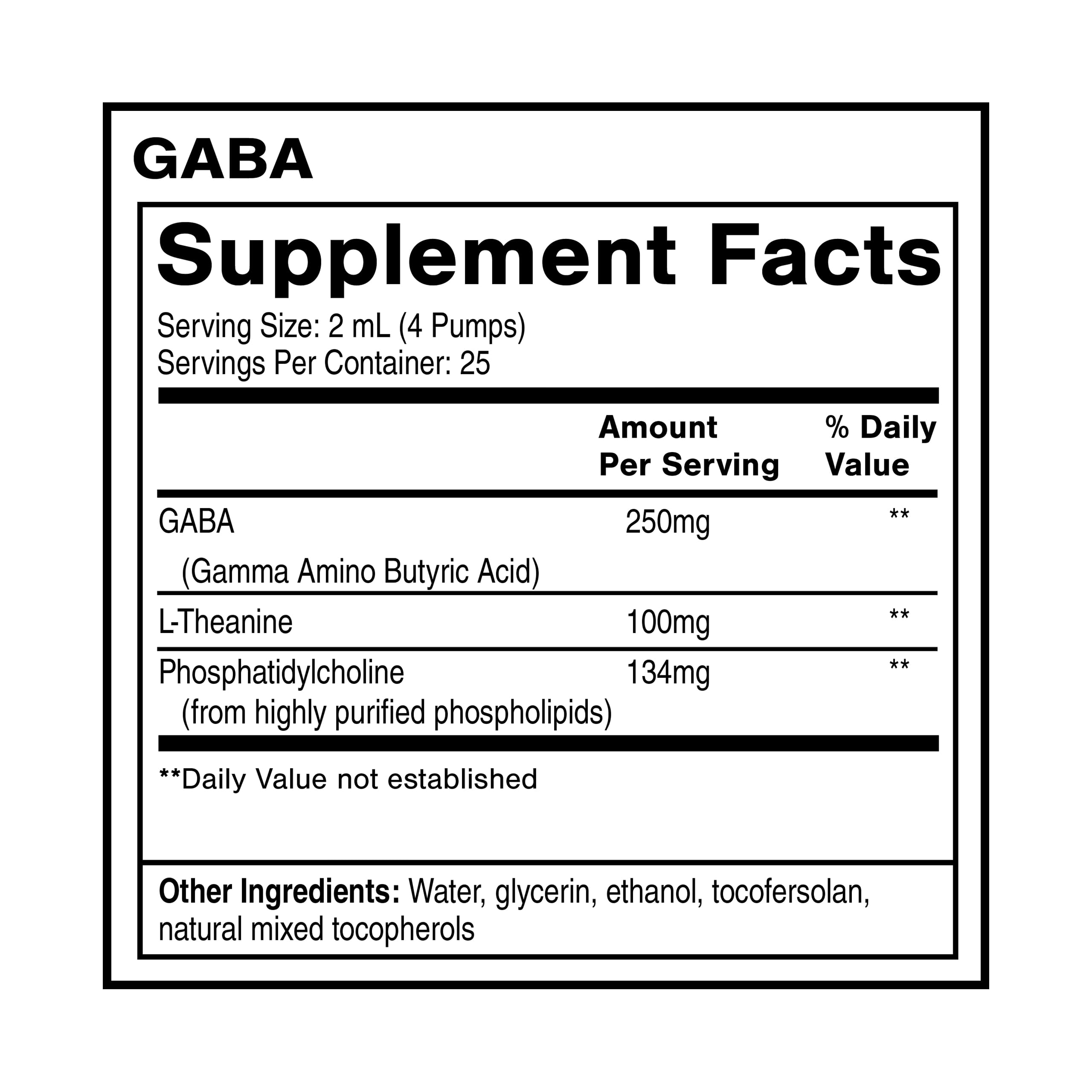 Quicksilver Scientific GABA liposome et L-Theanine - gelules visibles, absorption améliorée