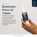 Quicksilver Scientific glutathion liposomal, arôme citron-menthe rafraîchissant