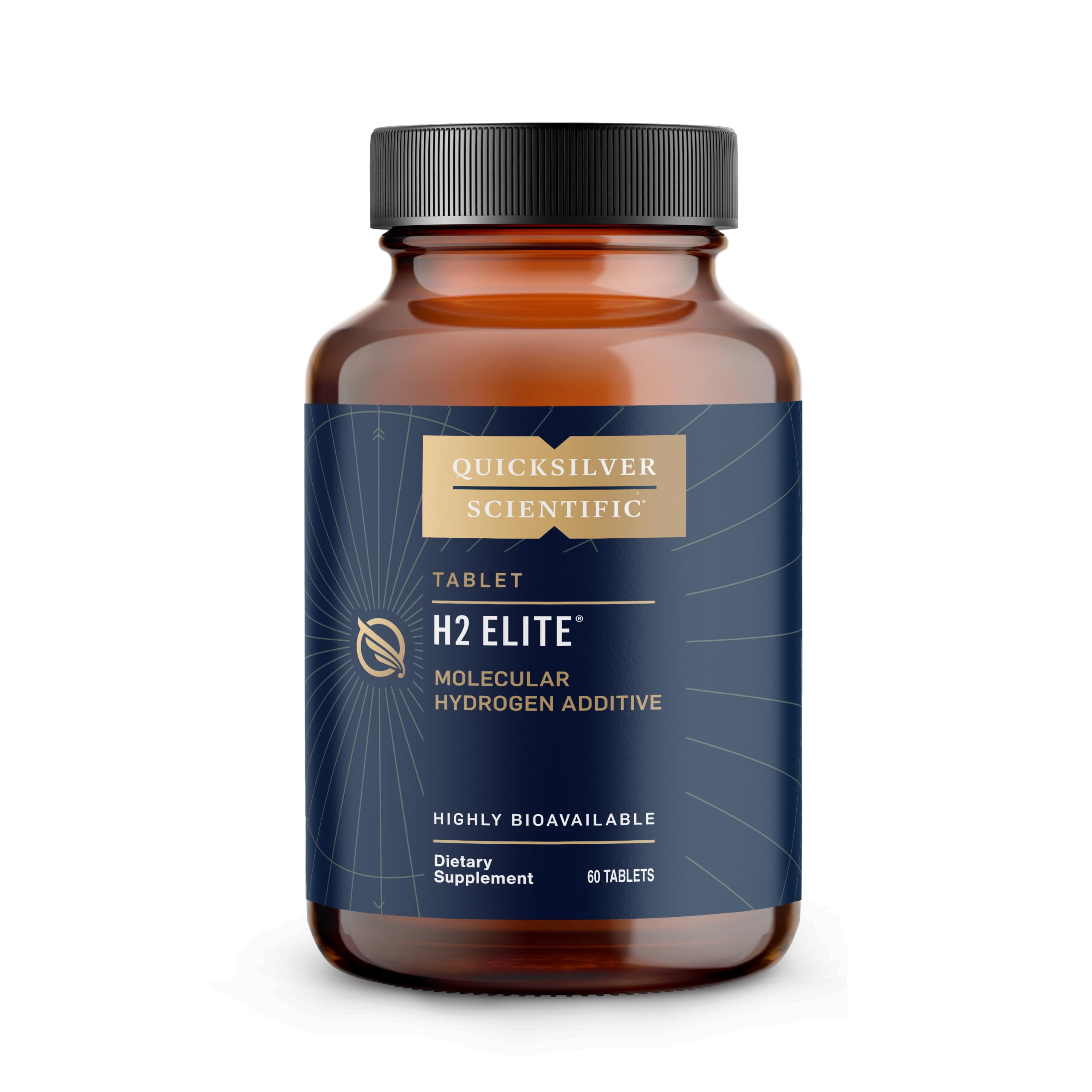 Quicksilver Scientific H2 Elite tablettes eau énergie pour une hydratation stimulante.