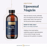 Quicksilver Scientific Liposomal Magtein absorption rapide grâce au liposome.