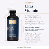 Quicksilver Scientific Liposomale Ultra Vitamine – flacon compact, voyage et dosage pratique.