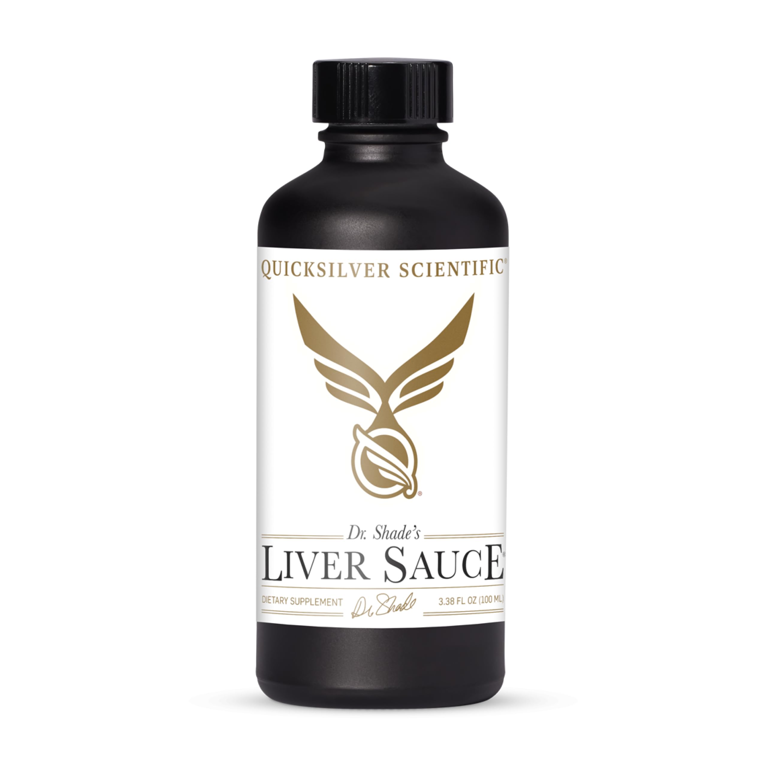 Liver Sauce Quicksilver Scientific: bouteille prête à soutenir la digestion et la détoxication.