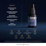 Absorption rapide de la Mélatonine liposomale Quicksilver au contact buccal.