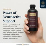 Quicksilver Neuro Pregnenolone+ : liste d'ingrédients, formulation vegan et sans sucre.