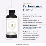 Préparation dans un verre de Performance Cardio+ ready-to-use