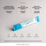 Quicksilver Scientific QuintEssential 3.3 – solution marine filtrée idéale pour voyage et entraînement.