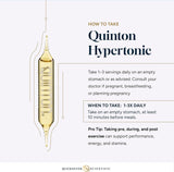 Quinton hydratation rapide – Quicksilver Scientific réapprovisionnement minéral lors d'efforts.