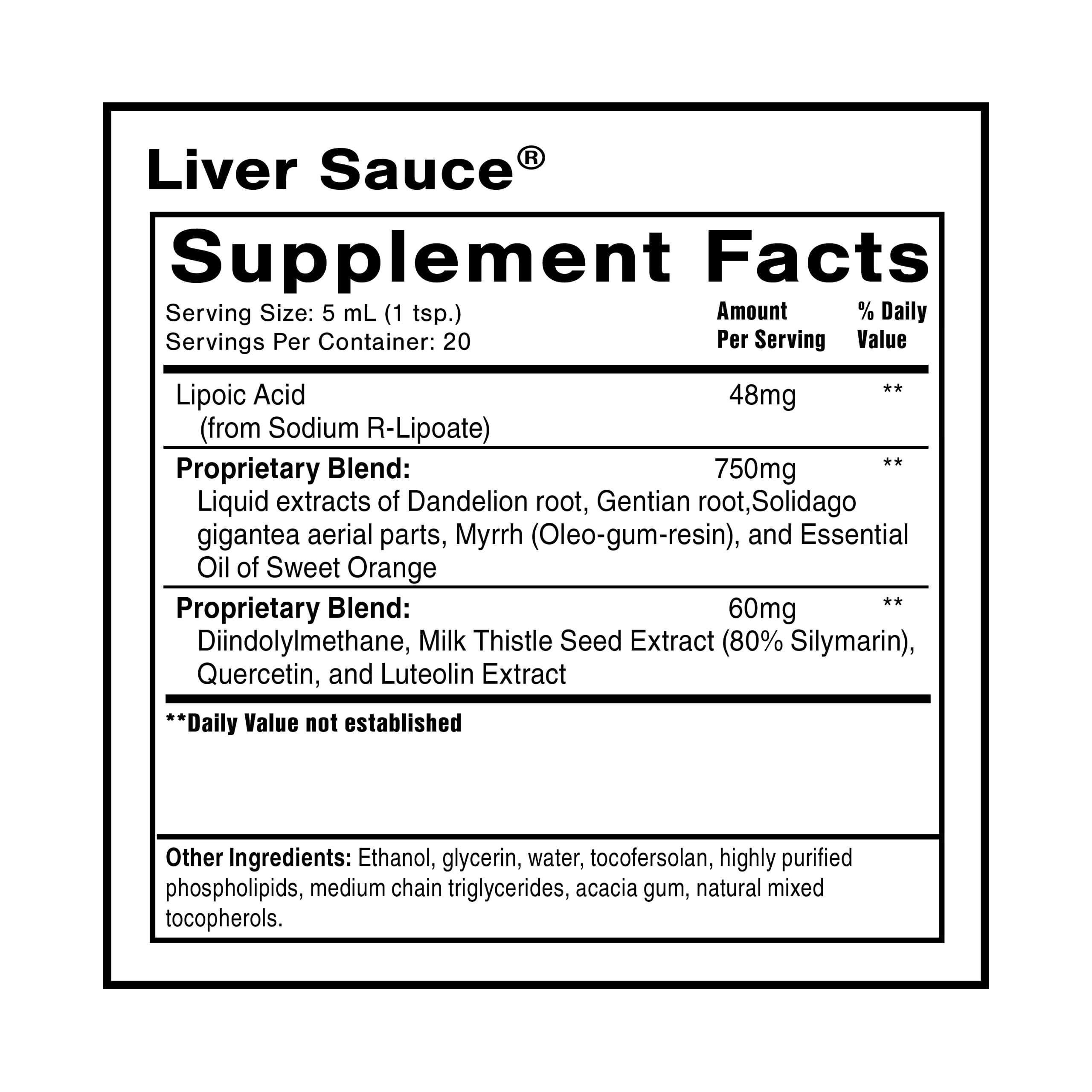 Sauce du foie liposomale Quicksilver Scientific améliore l absorption et soutien foie