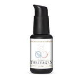 Thrivagen de Quicksilver Scientific: bouteille élégante soutient énergie et équilibre hormonal.