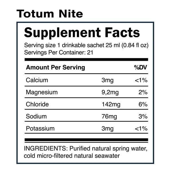 Totum Nite de Quicksilver Scientific – utilisation facile pour optimiser sommeil et récupération.
