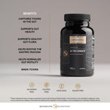 Quicksilver Scientific Ultra Binder - chitosane: soutien potentiel à l'équilibre microbien et à la protection de l'intestin.
