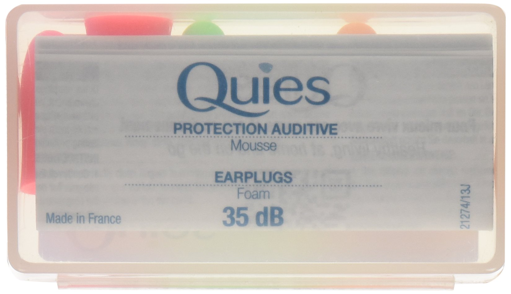 Bouchons Quies en mousse, protection contre l'eau lors de la natation ou douche