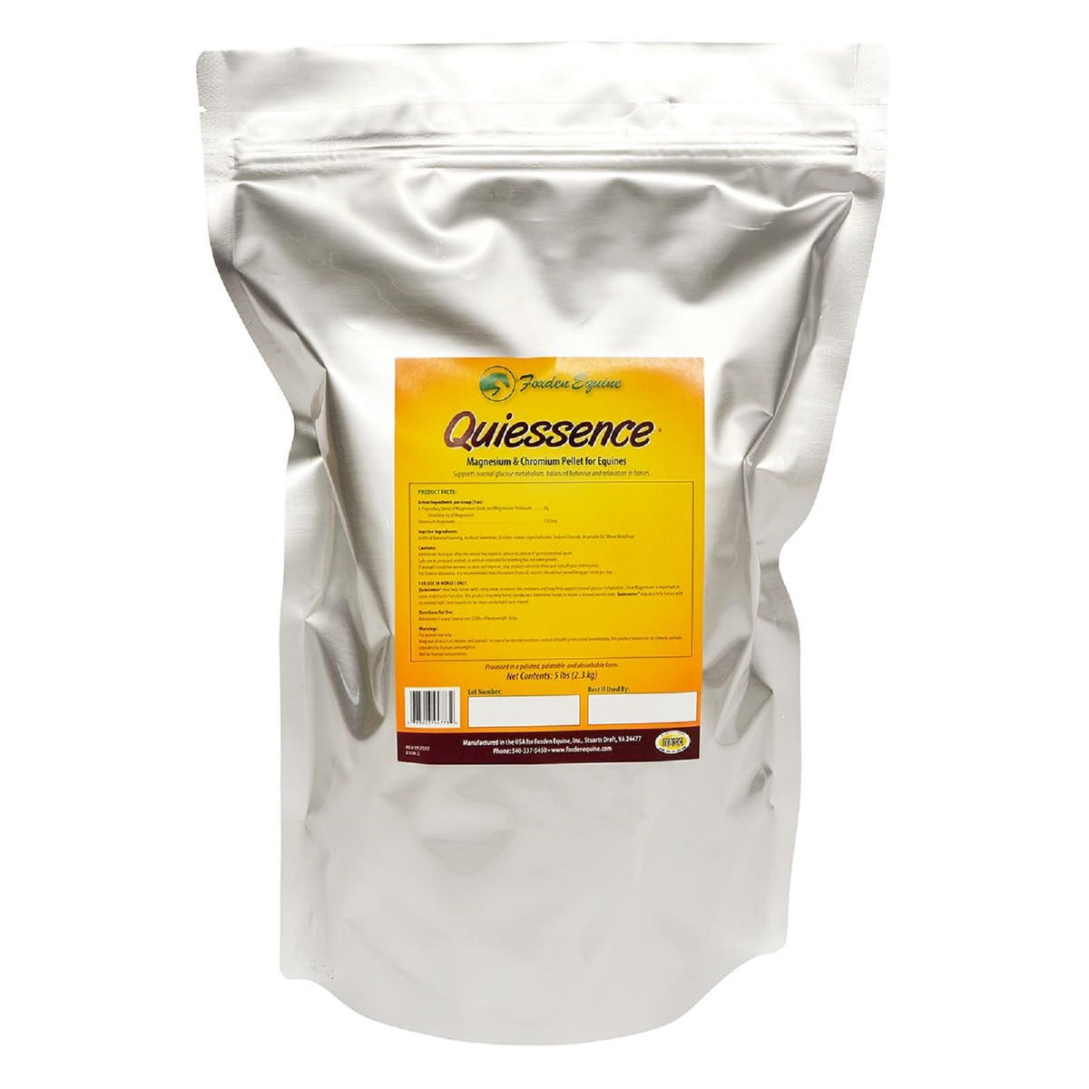 Emballage compact de Quiessence avec granules banane faciles à donner.
