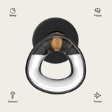 QuietZone étui transport pratique pour rangement et déplacements.