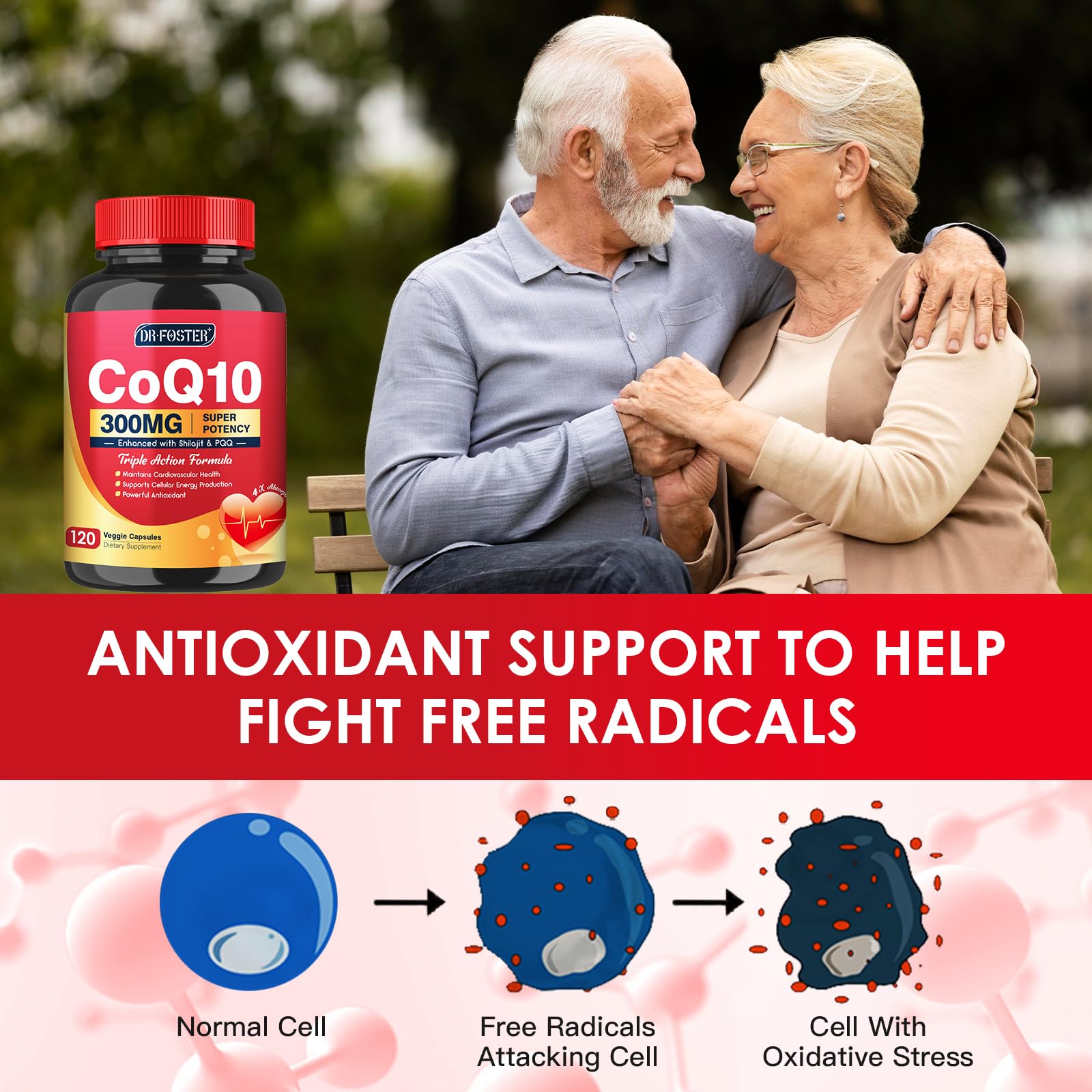 Boîte Quinovit CoQ10, capsules faciles à prendre au quotidien.