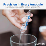 Quinton dosage et utilisation: 1 à 6 ampoules par jour, protocole simple.