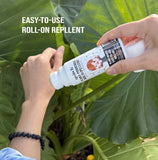Quitch Roll-On sans DEET pour une peau douce et sûre.