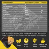 Gomme Quixiora Shilajit, format portable pour vos déplacements et bien-être.
