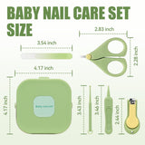 Qunlions life lime-verre bébé: finition lisse des bords d’ongle pour une utilisation quotidienne