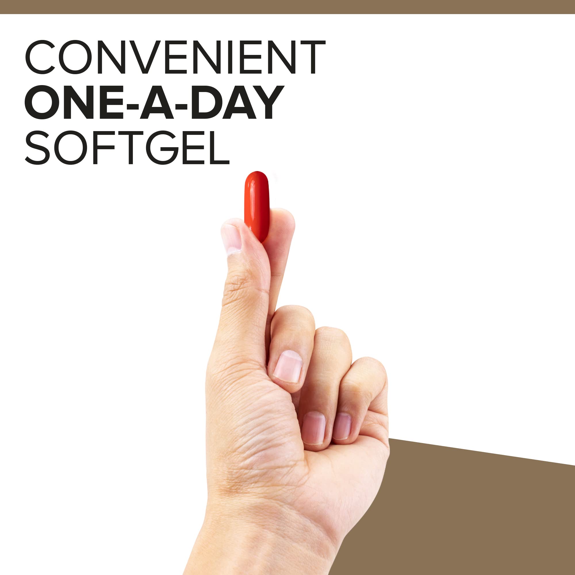 Logo Qunol et emballage clair inspirant confiance.