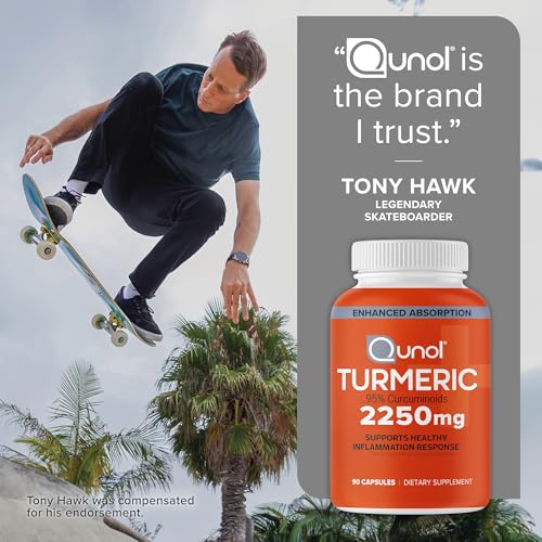 Qunol Turmeric: complément doré pour le bien-être quotidien.