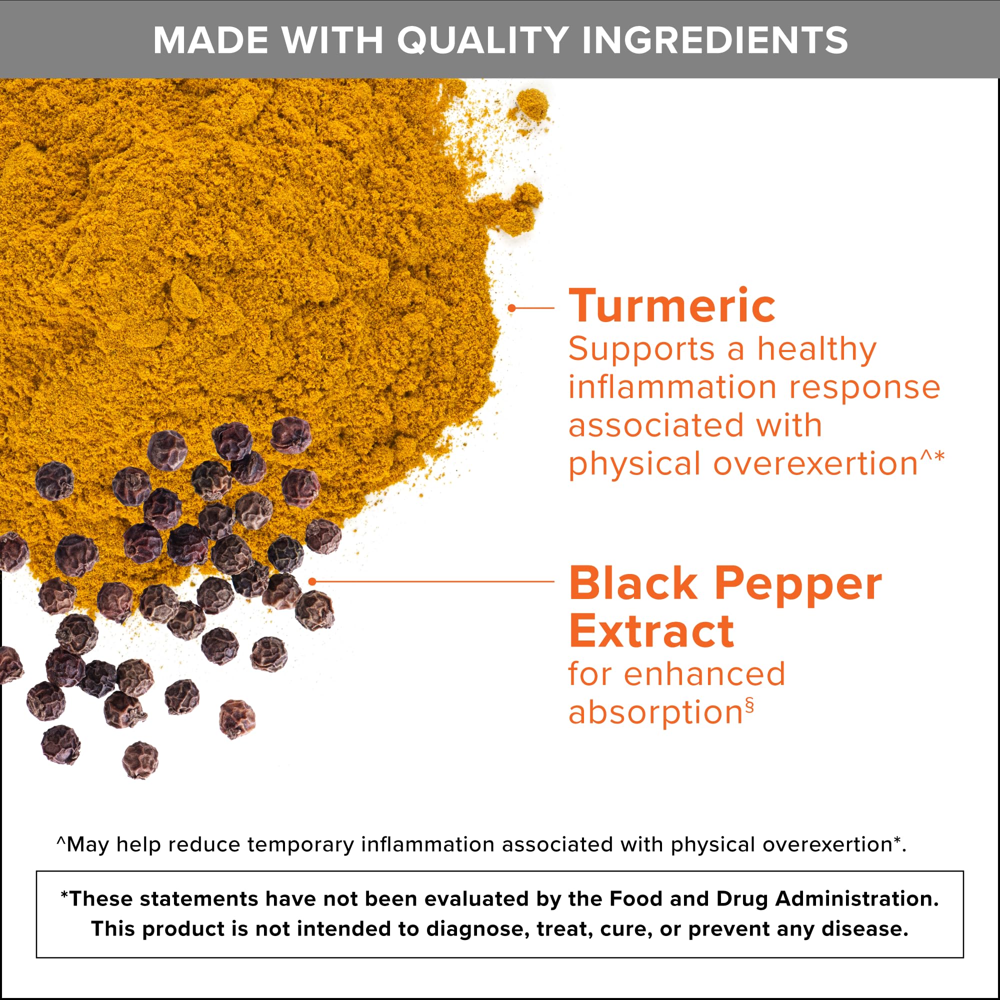 Qunol Turmeric: usage quotidien simple et pratique.