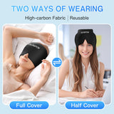 QUNPON Cap Migraine 360° – Gel Froid et Chaud, Cadeau Saint-Valentin pour Elle et Lui