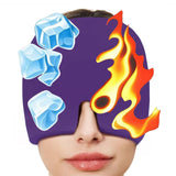 Qunpon cap relief migraine avec couverture 360 degrés pour un confort ciblé