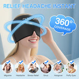 QUNPON Cap Migraine 360° – Gel Froid et Chaud, Cadeau Saint-Valentin pour Elle et Lui