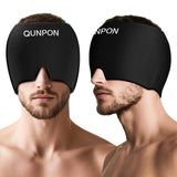 QUNPON Cap Migraine 360° – Gel Froid et Chaud, Cadeau Saint-Valentin pour Elle et Lui