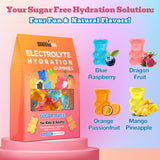 Gomme Quorinthiumax Électrolyte Mangue et Ananas, goût fruité et pratique.