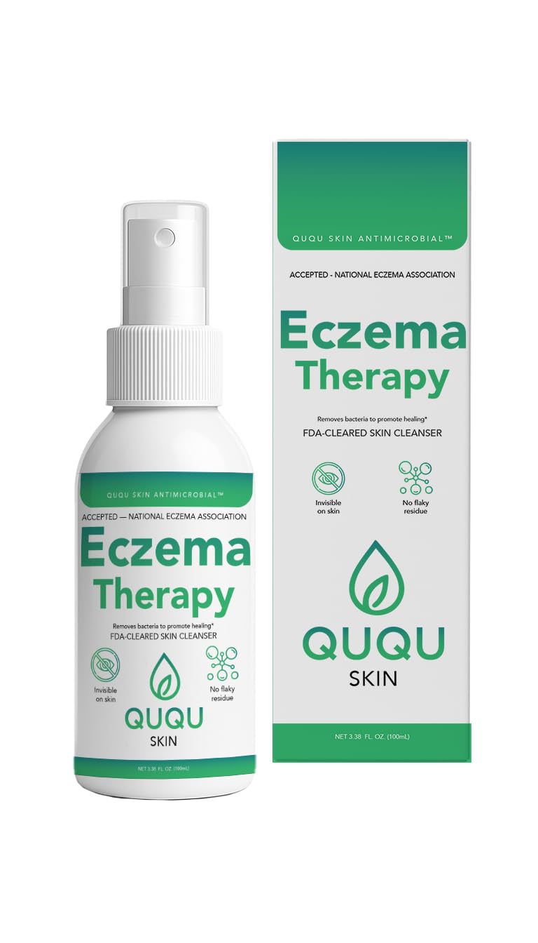 QUQU Natural Skin HOCl mist, bouteille-pompe, apaise les zones sensibles.