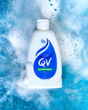 Glycérine 15% dans QV Gentle Wash pour hydrater durablement.