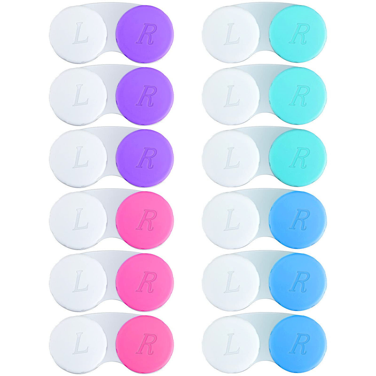 Etui QVVQ couleur violet et blanc, rangement élégant et pratique en voyage.