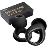 Bouchons d'oreille QWH réduisent le bruit jusqu'à 30 dB pour mieux dormir.
