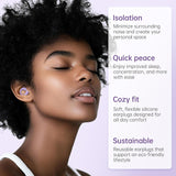 QWH bouchons d'oreilles pour concentration : isolation sonore facilitant le travail
