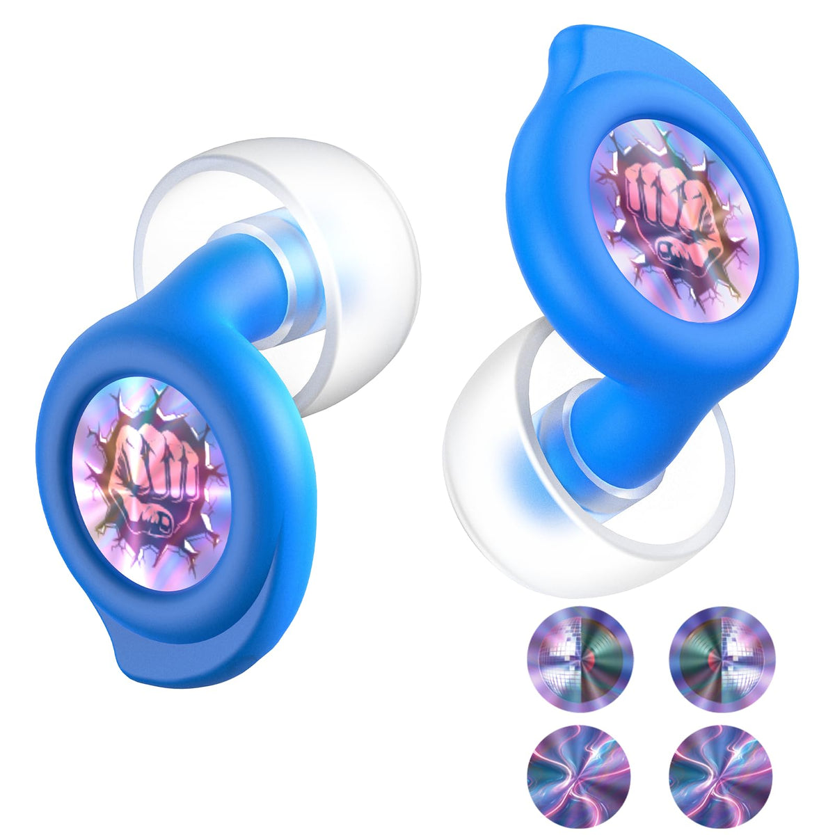 QWH bouchons d'oreille concert pack 2 préservent la clarté sonore