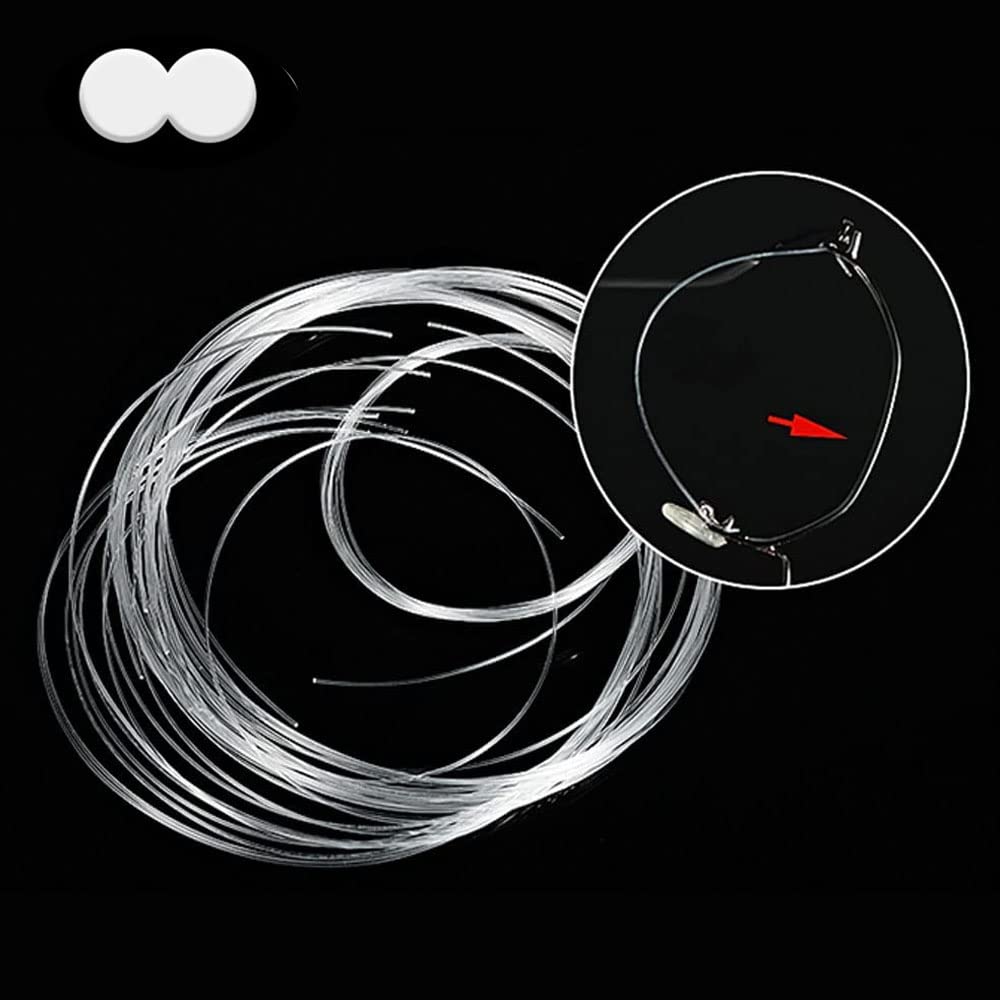QYAJS lunettes demi-monture avec ligne haute 0,51 mm, réparation précise