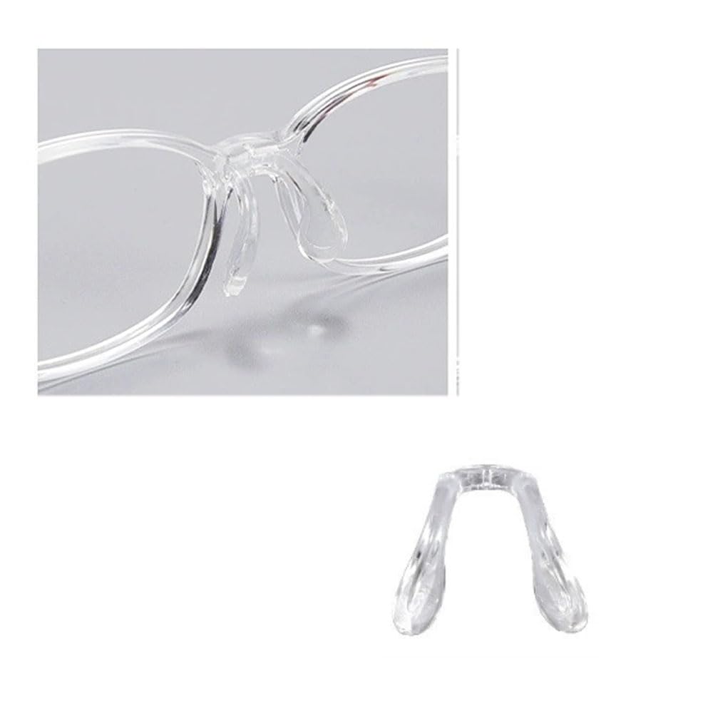 QYAJS patins nez lunettes transparents assurent un ajustement sûr