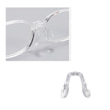 QYAJS patins nez lunettes transparents assurent un ajustement sûr