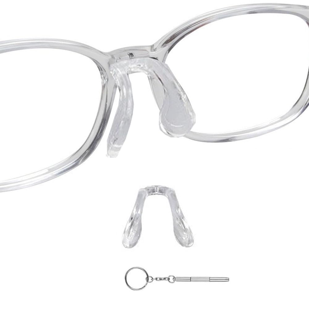 QYAJS patins nez pont transparent pour lunettes offrant confort durable