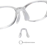 QYAJS patins nez pont transparent pour lunettes offrant confort durable