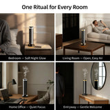 Design élégant en aluminium noir du QZD A5 pour intérieur moderne.