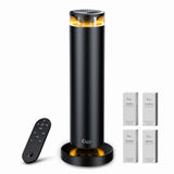 Diffiseur sans eau QZD A5 sur table dans le salon pour une ambiance agréable.