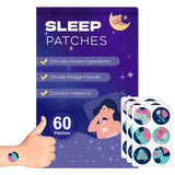 Patchs RAAYAM Sommeil, paquet 60, utilisation nocturne prolongée et naturelle.