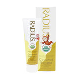 Sans additifs Radius dentifrice enfant coco banane, naturel et sûr