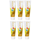 Tube bleu Radius dentifrice enfant coco banane sans fluor pour gencives sensibles